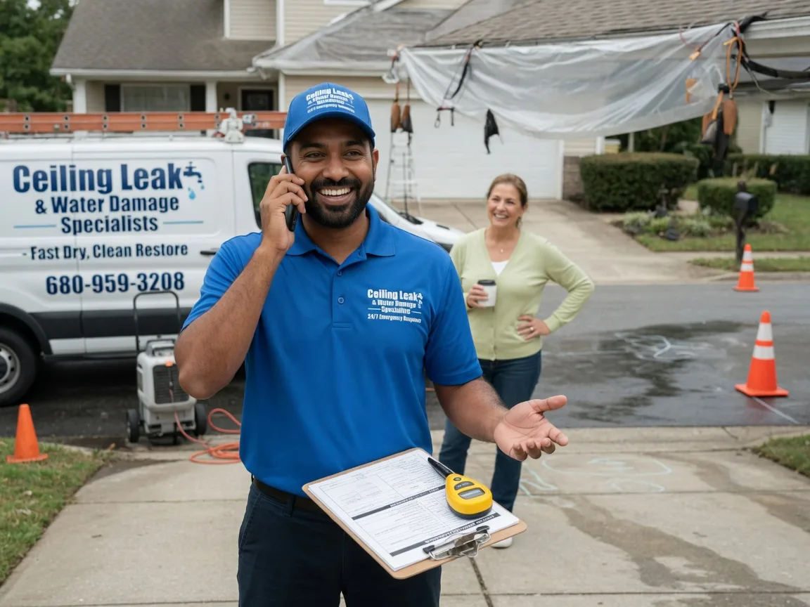 Ceiling Leak Cleanup Bayard, NE FAQs